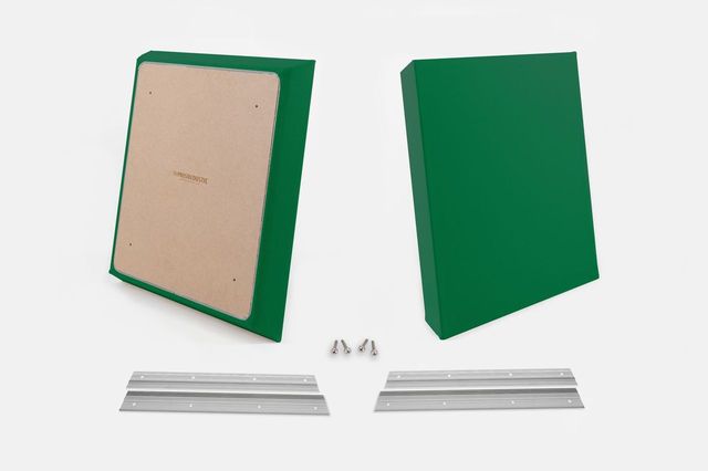 ProSoCoustic WAVERoom Pro Small Panel Pair Includes 2 WAVEPro Small Panels 24x24" 2 Sets of 18" Z-Clips Scuba Flag Green