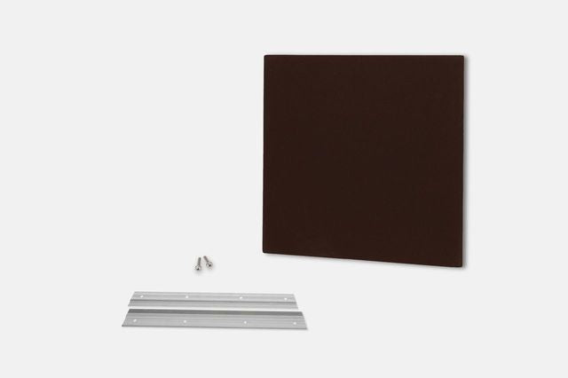 ProSoCoustic WAVERoom Pro Single Small Panel 24x24" Includes 1 Set of 18" Z-Clips Diamond Knit Brown