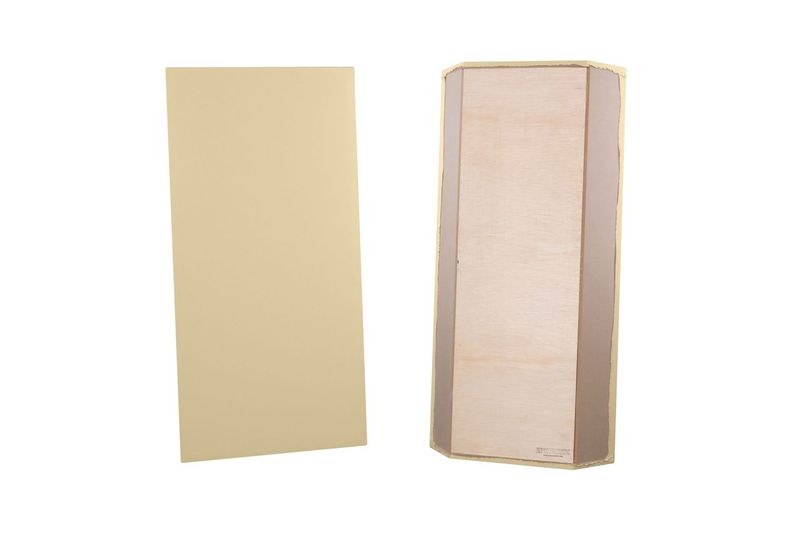 ProSoCoustic Bass Trap Kit Includes 2 Bass Traps 24x48x4" 2 Sets of 2" Z-Clips Scuba Champagne