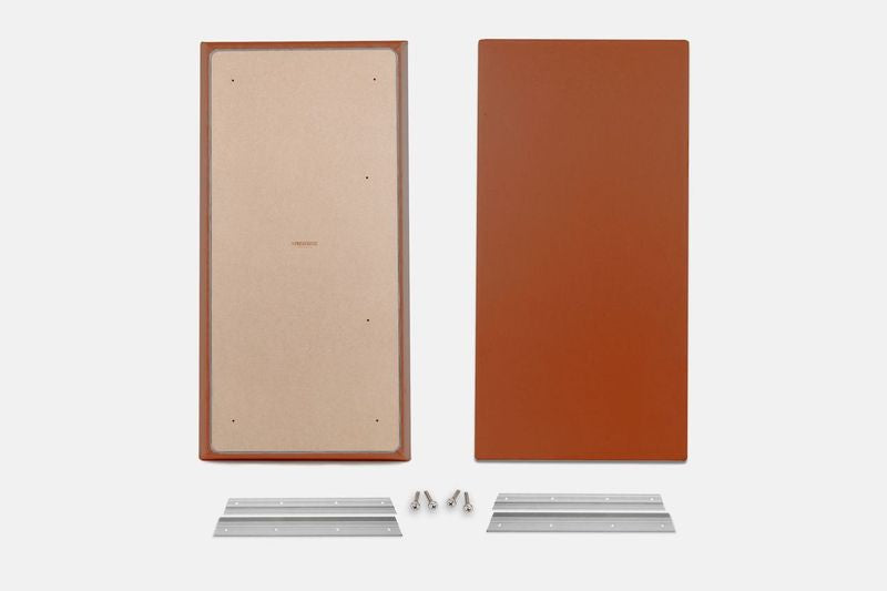 ProSoCoustic WAVERoom Pro Big Panel Pair Includes 2 WAVEPro Big Panels 24x48" 2 Sets of 18" Z-Clips Diamond Knit Texas Orange