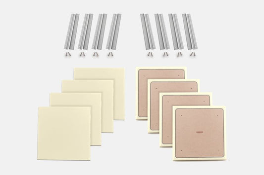 ProSoCoustic WAVERoom Pro Small Panel Booster Kit Includes 8 WAVEPro Small Panels 24x24" 8 Sets of 18" Z-Clips Scuba Cameo