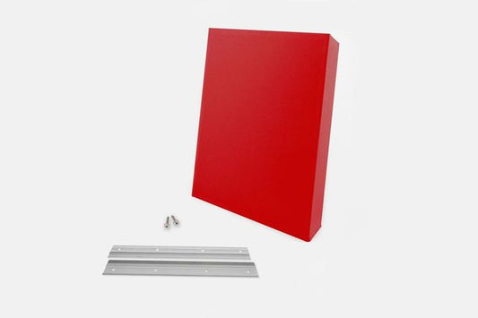 ProSoCoustic WAVERoom Pro Single Small Panel 24x24" Includes 1 Set of 18" Z-Clips Diamond Knit Red