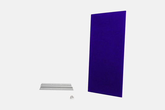 ProSoCoustic WAVERoom Pro Single Big Panel 24x48" Includes 1 Set of 18" Z-Clips Scuba Purple