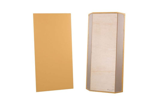 ProSoCoustic Bass Trap Kit Includes 2 Bass Traps 24x48x4" 2 Sets of 2" Z-Clips Scuba Victory Gold