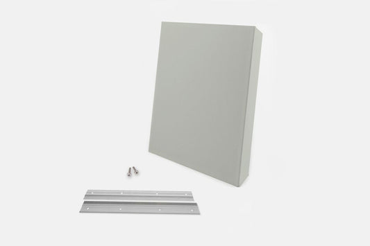 ProSoCoustic WAVERoom Pro Single Small Panel 24x24" Includes 1 Set of 18" Z-Clips Scuba Silver