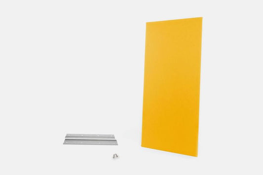 ProSoCoustic WAVERoom Pro Single Big Panel 24x48" Includes 1 Set of 18" Z-Clips Scuba Yellow