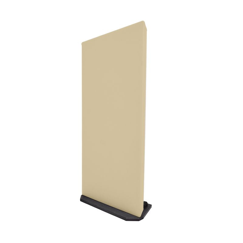 ProSoCoustic WAVERoom Pro 2x4 Gobo Kit - Single 2x4 Panel 24x48” Includes 1 Short Gobo Foot Set Scuba Champagne