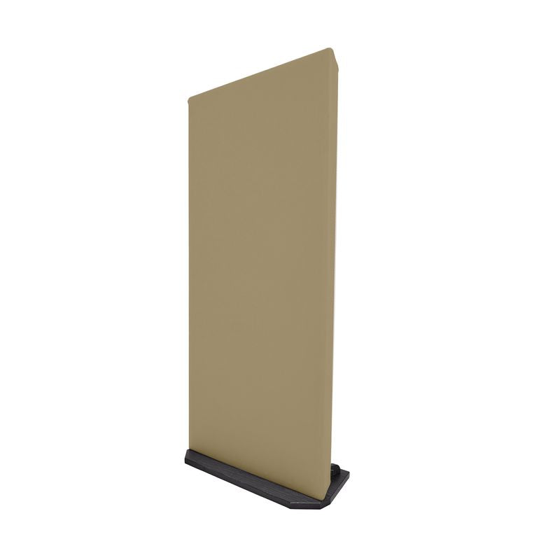 ProSoCoustic WAVERoom Pro 2x4 Gobo Kit - Single 2x4 Panel 24x48” Includes 1 Short Gobo Foot Set Diamond Knit Khaki