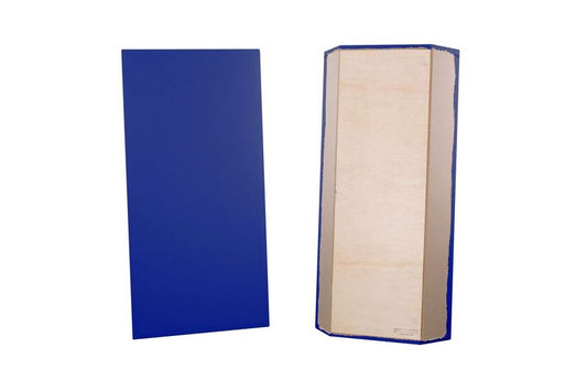 ProSoCoustic Bass Trap Kit Includes 2 Bass Traps 24x48x4" 2 Sets of 2" Z-Clips Diamond Knit Royal