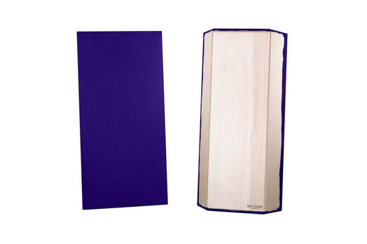 ProSoCoustic Bass Trap Kit Includes 2 Bass Traps 24x48x4" 2 Sets of 2" Z-Clips Scuba Purple