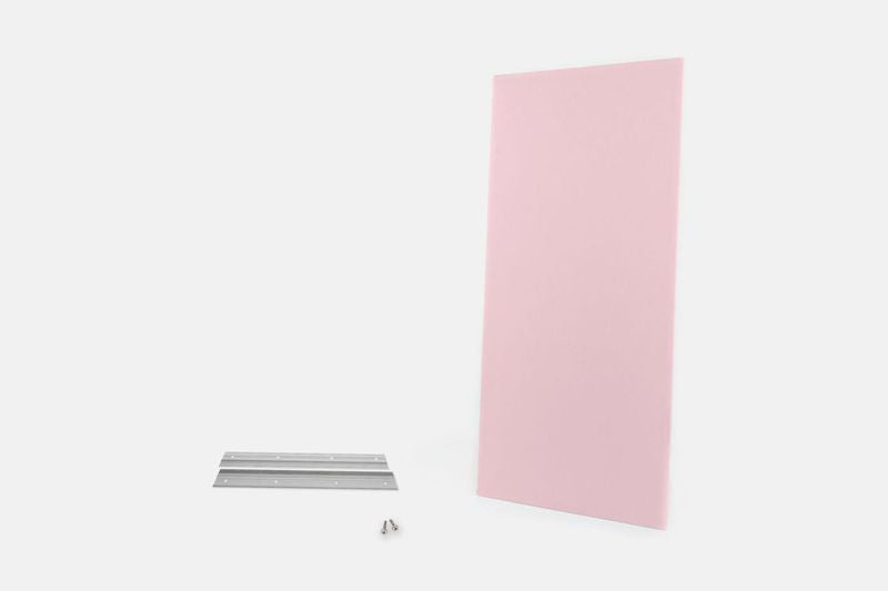 ProSoCoustic WAVERoom Pro Single Big Panel 24x48" Includes 1 Set of 18" Z-Clips Scuba Pink