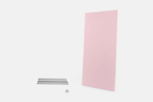 ProSoCoustic WAVERoom Pro Single Big Panel 24x48" Includes 1 Set of 18" Z-Clips Scuba Pink