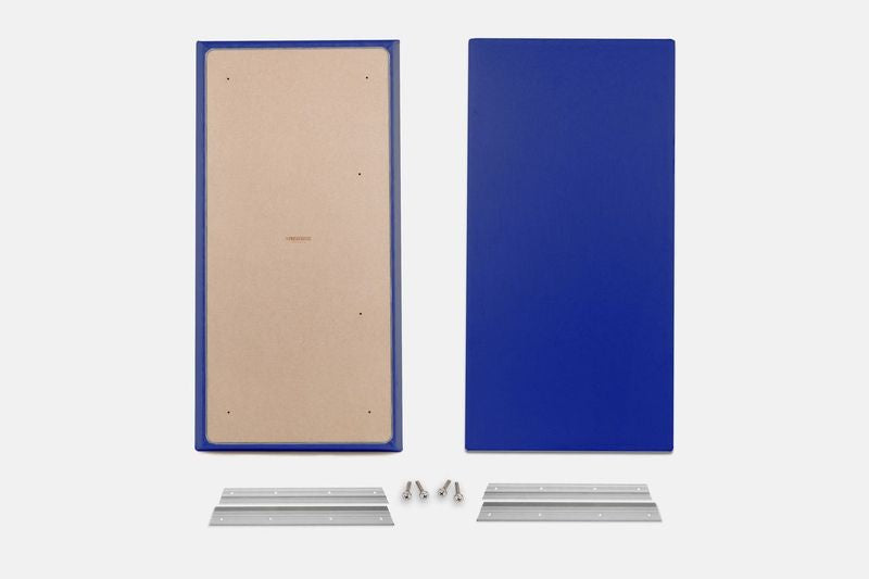 ProSoCoustic WAVERoom Pro Big Panel Pair Includes 2 WAVEPro Big Panels 24x48" 2 Sets of 18" Z-Clips Diamond Knit Royal