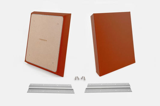 ProSoCoustic WAVERoom Pro Small Panel Pair Includes 2 WAVEPro Small Panels 24x24" 2 Sets of 18" Z-Clips Diamond Knit Stone