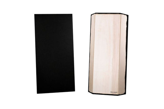 ProSoCoustic Bass Trap Kit Includes 2 Bass Traps 24x48x4" 2 Sets of 2" Z-Clips Scuba Black