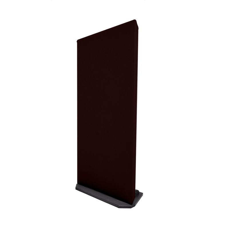 ProSoCoustic WAVERoom Pro 2x4 Gobo Kit - Single 2x4 Panel 24x48” Includes 1 Short Gobo Foot Set Scuba Maroon