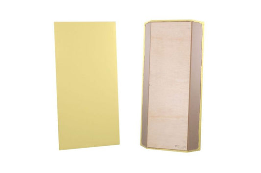 ProSoCoustic Bass Trap Kit Includes 2 Bass Traps 24x48x4" 2 Sets of 2" Z-Clips Diamond Knit Vegas Gold